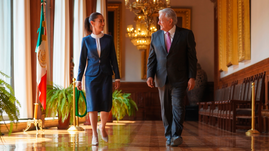 No hay riesgo de viajar juntos, señala AMLO ante gira con Claudia Sheinbaum