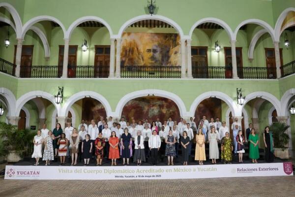 Yucatán presenta su potencial de inversión y desarrollo al cuerpo diplomático acreditado en México