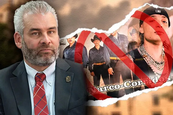 Gobernador de Michoacán propone ley contra narcocorridos en eventos públicos