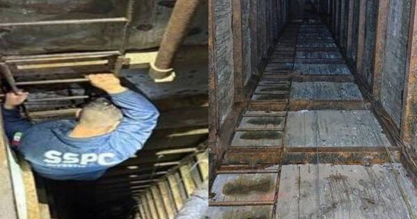 Descubren túnel de 600 metros usado para traficar drogas entre Tijuana y San Diego