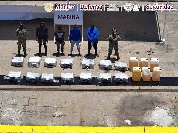 Marina asegura más de media tonelada de cocaína en Oaxaca