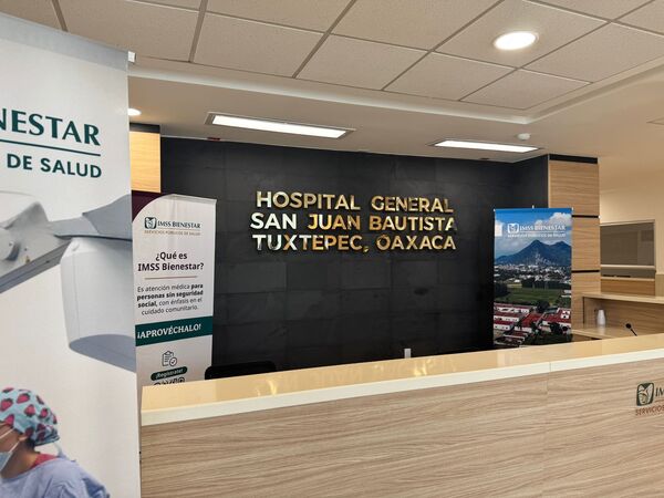 Hospital General IMSS Bienestar Tuxtepec, listo para abrir sus puertas