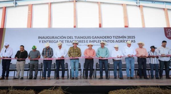 Impulsa Joaquín Díaz Mena la modernización del campo yucateco