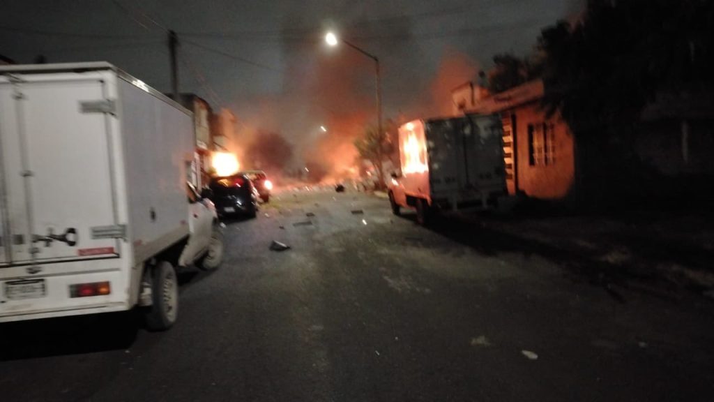 Sube a tres el número de muertos por una explosión de pirotecnia en Nuevo León