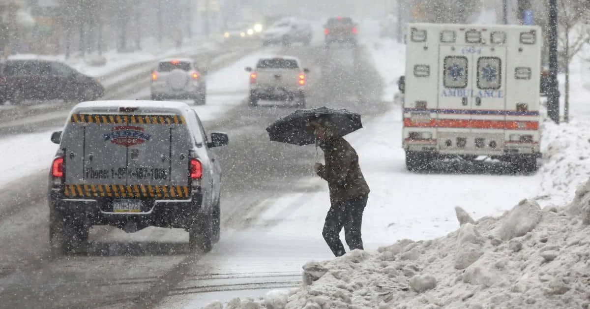 Gran parte de EE.UU. despide 2025 entre una tormenta de nieve y lluvia helada