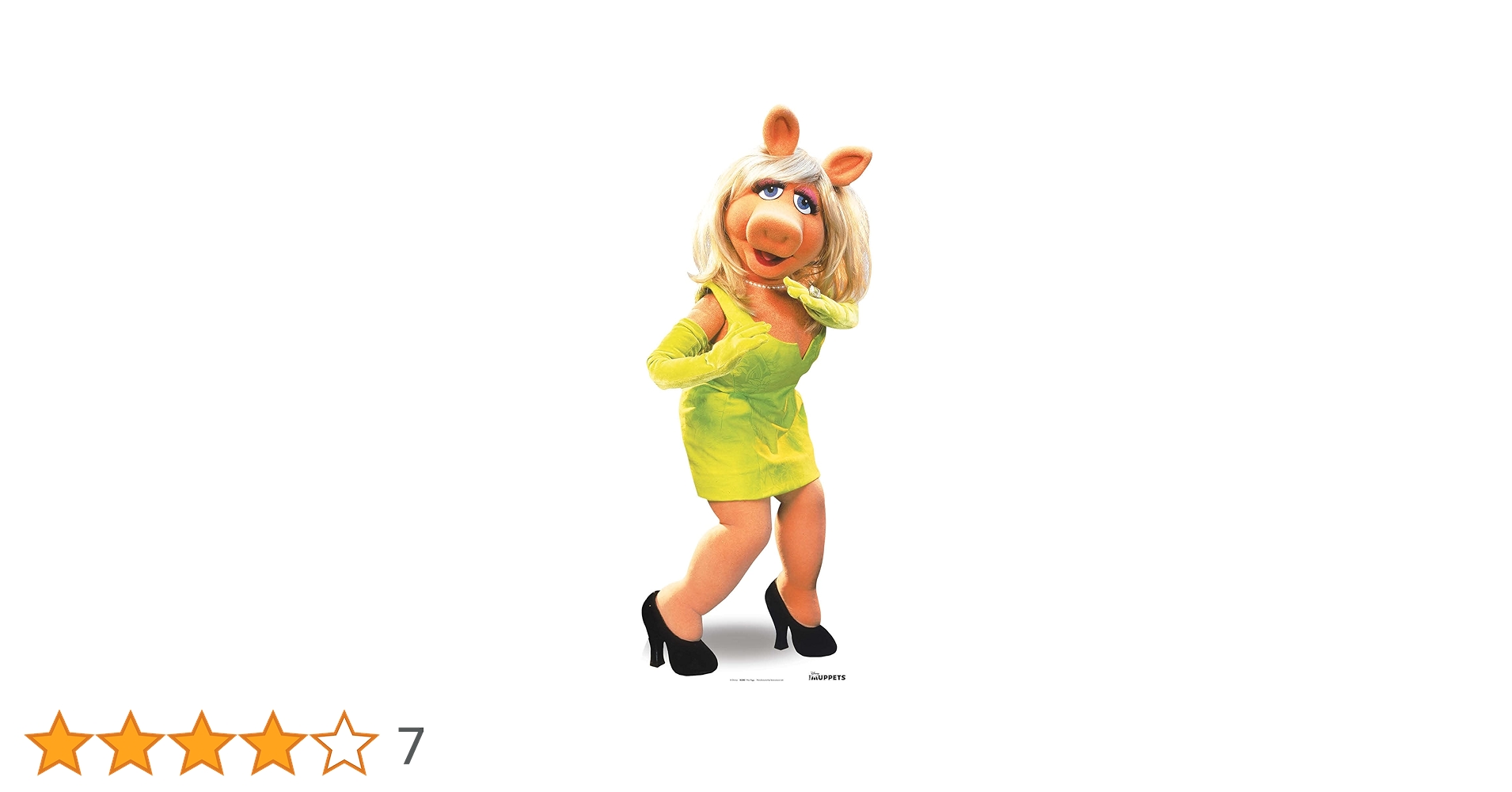 Star Cutouts Pappaufsteller de Miss Piggy: Amazon.de: Küche, Haushalt & Wohnen