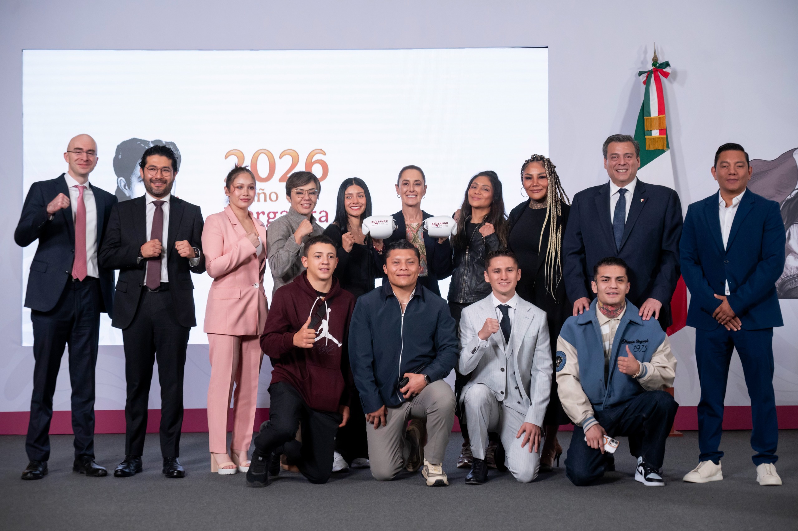 Sheinbaum lanza programa Boxeando por la Paz