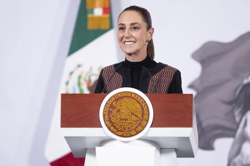 Claudia Sheinbaum destaca crecimiento en inversión extranjera directa en 2025