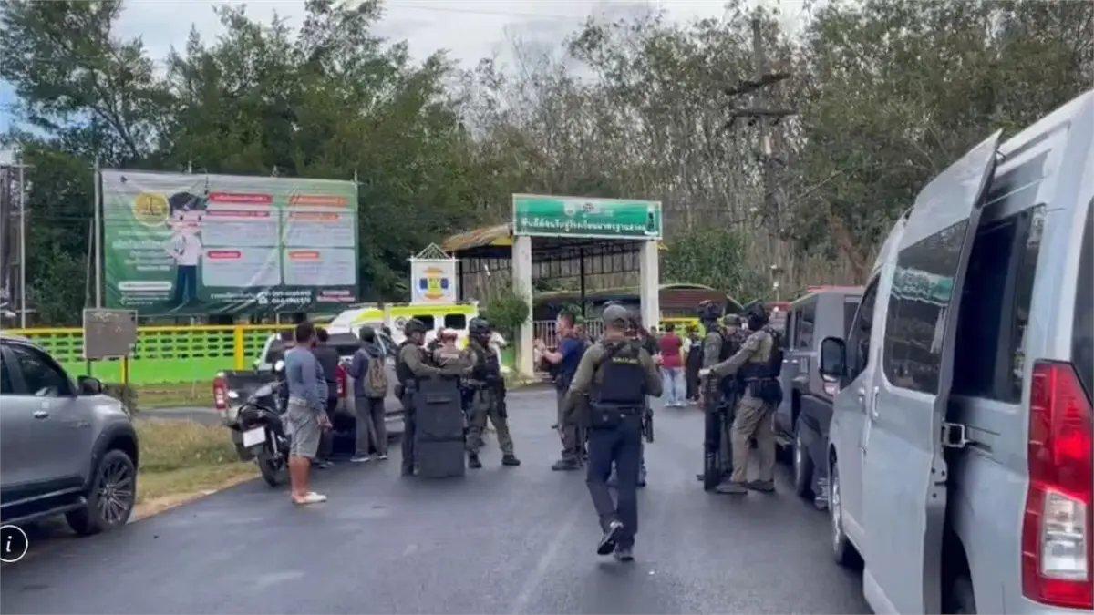 Adolescente armado de 17 años ataca escuela en el sur de Tailandia