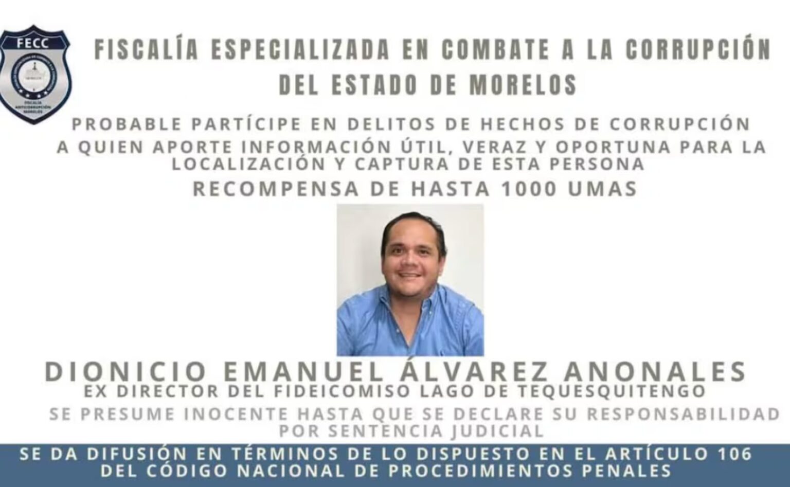 Detienen a exfuncionario de Cuauhtémoc Blanco por peculado en Morelos