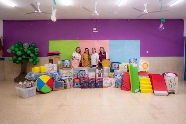 DIF Yucatán refuerza atención infantil con reequipamiento de centros en Mérida
