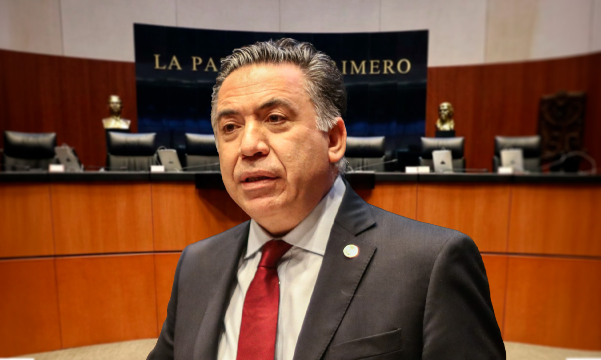 Enrique Inzunza regresa al Senado un día después de pedir licencia