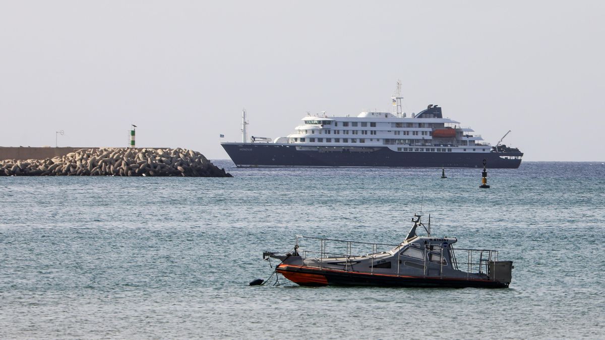 OMS inspeccionará crucero con hantavirus para evaluar los siguientes pasos; van siete infectados