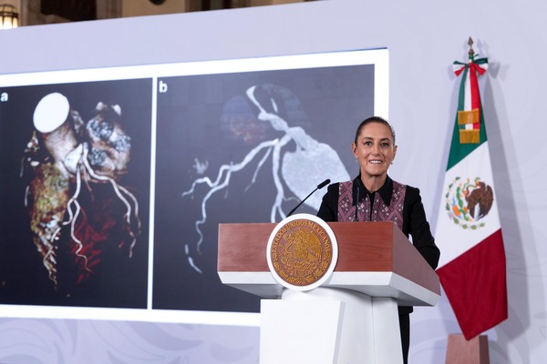 Sheinbaum destaca modernización del sistema de salud
