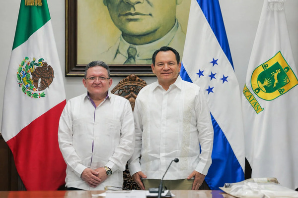 Yucatán y Honduras fortalecen cooperación y comercio