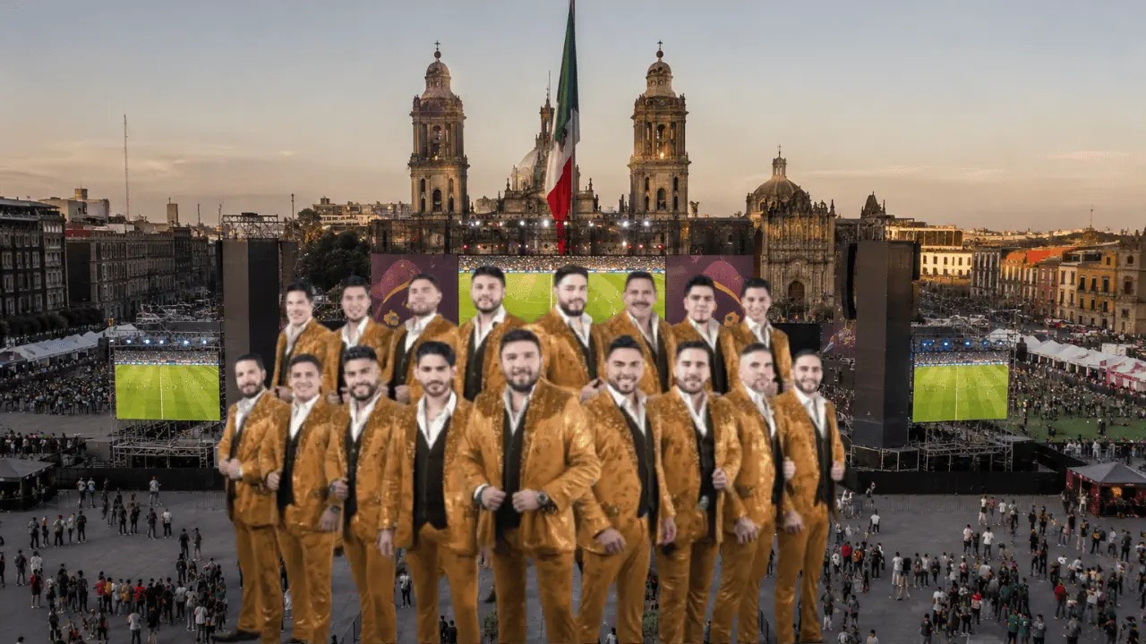 Banda El Recodo dará concierto gratuito en el Zócalo de la CDMX por el Mundial 2026