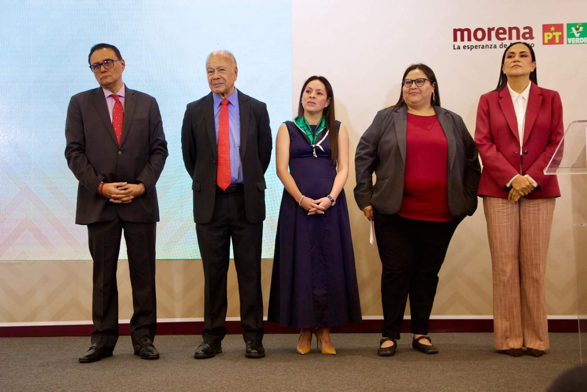 El próximo 27 de junio fecha de registro de aspirantes a la candidatura al gobierno de Morena, PT y PVEM