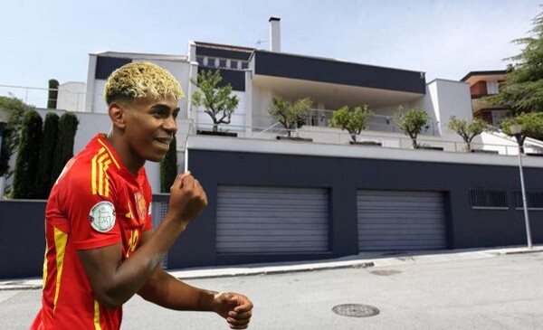 Lamine Yamal vive en la antigua mansión de Shakira y Piqué