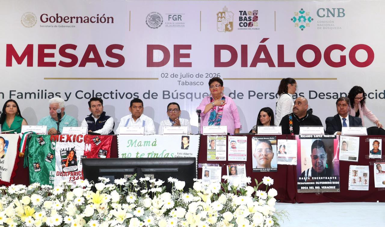 FGR y Segob fortalecen diálogo con colectivos de búsqueda en Tabasco