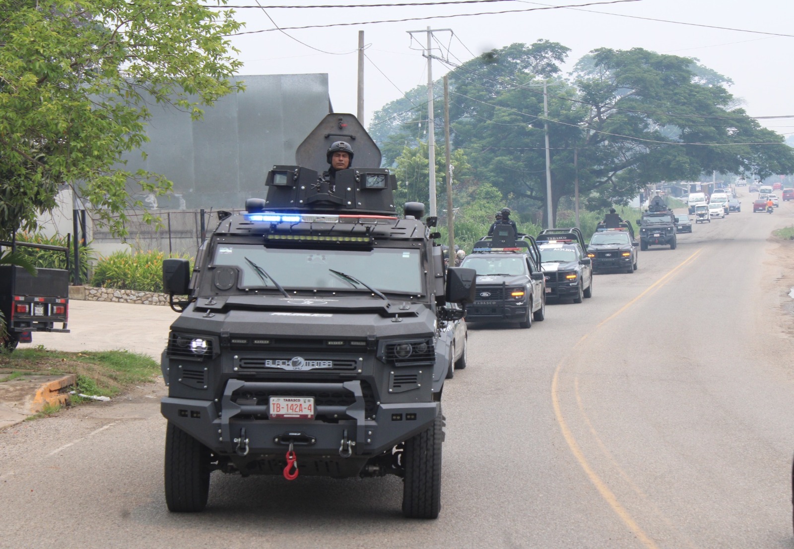 Operativos en Tabasco dejan 12 detenidos y armas aseguradas